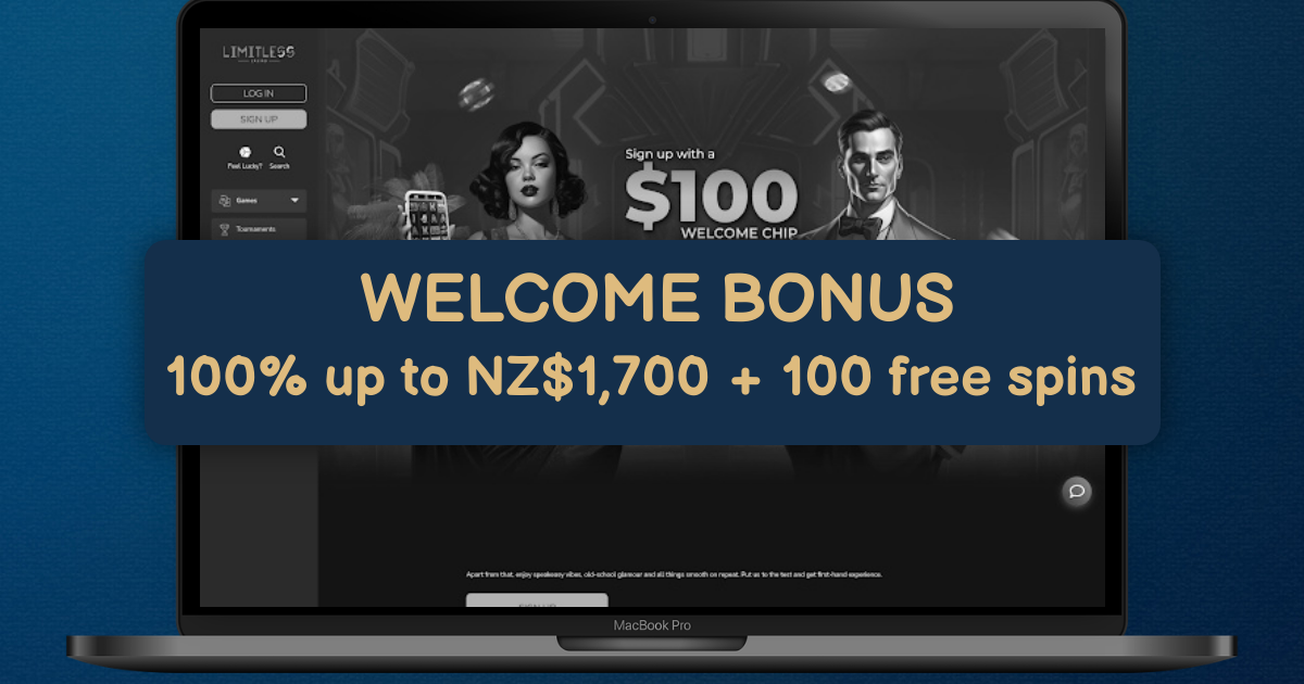 Limitless Casino NZ ⚡ Pokies Online and Fast Payouts